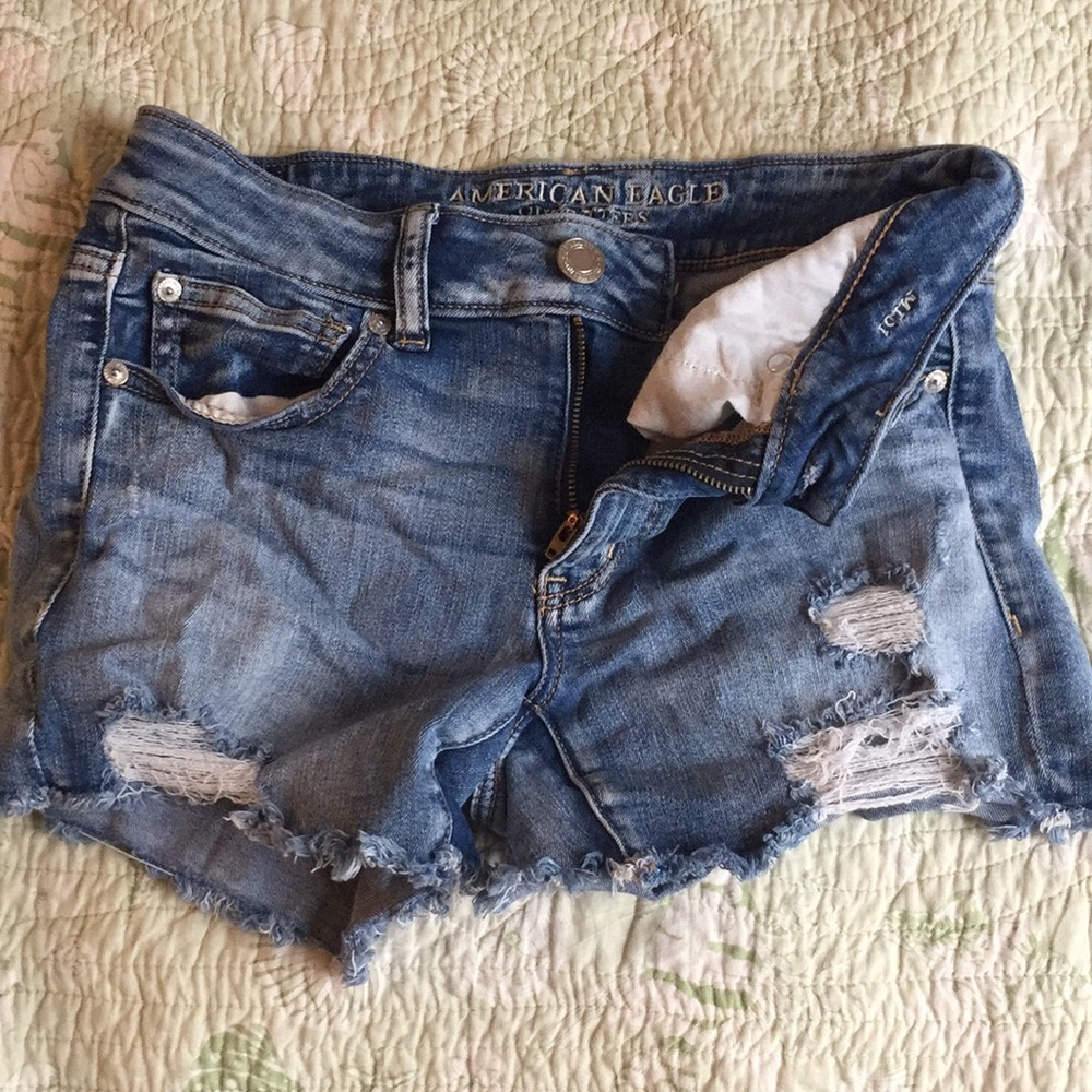 AE Midi Ripped Shorts